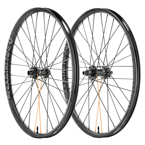 Hydra - EN300 - 29" - Wheelset - Silver Hub - Black Spokes - 15x110 - 12x148 - XD