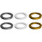 COVER KIT CALIPER 4 PISTON, WHITE, GOLD, SILVER