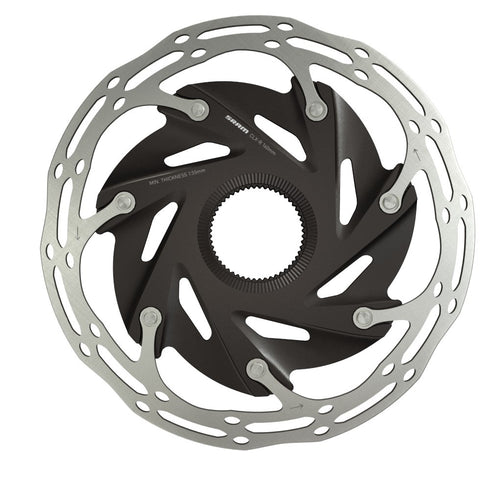 Sram Rotor Centerline X Road 2 Piece CenterLock 140mm Black Rounded