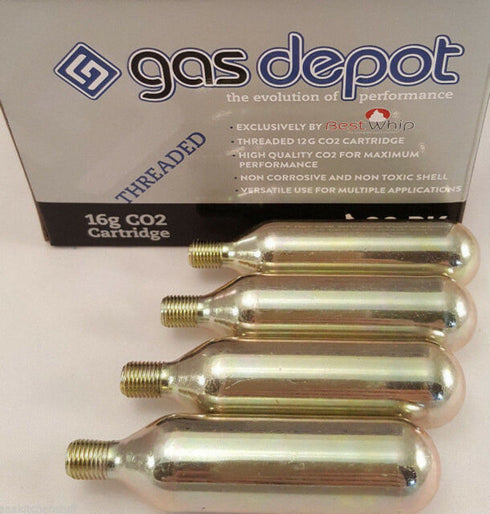 Gas CO2 Threaded 16g